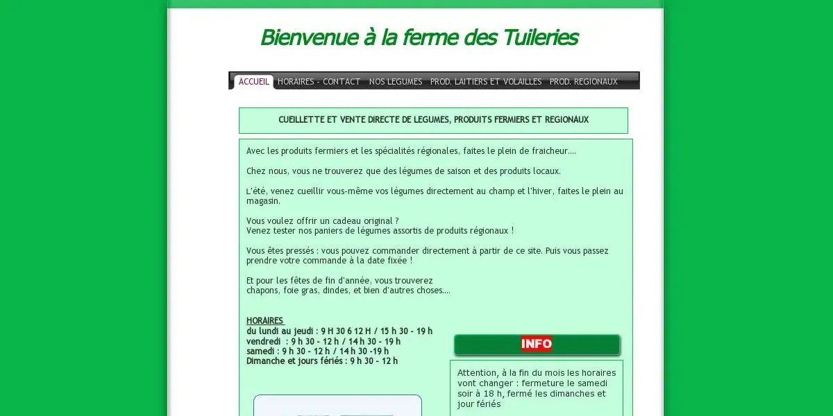 Ferme des Tuileries