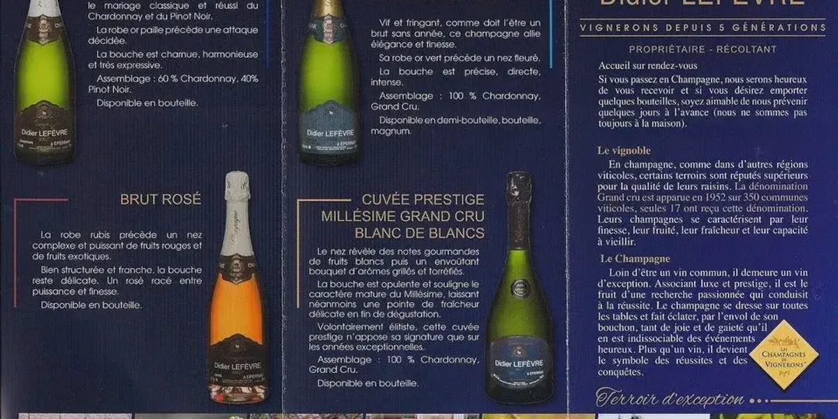 Champagne Didier Lefèvre