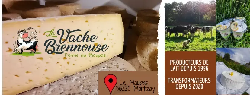 Ferme du MAUPAS La vache Brennouse